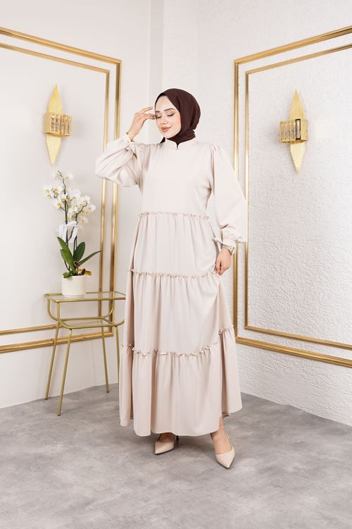 Kat Kat Bible Elbise-Taş