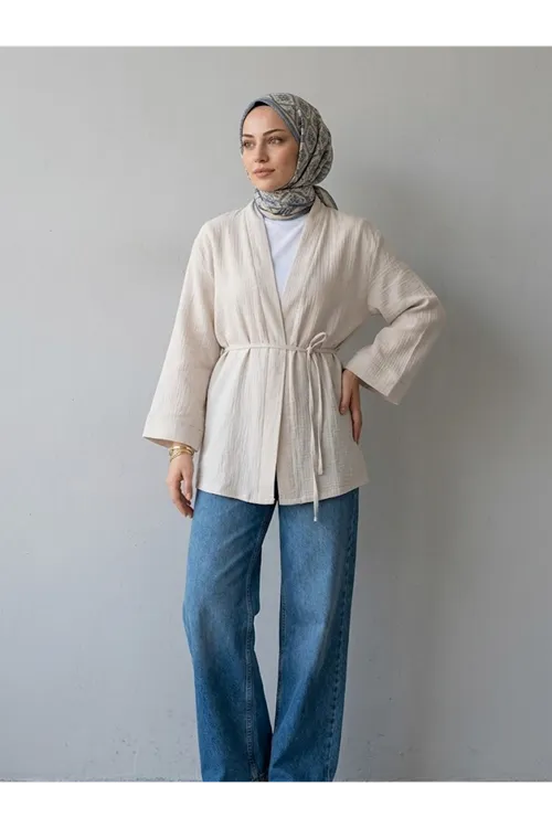 Müslin Kimono-Taş