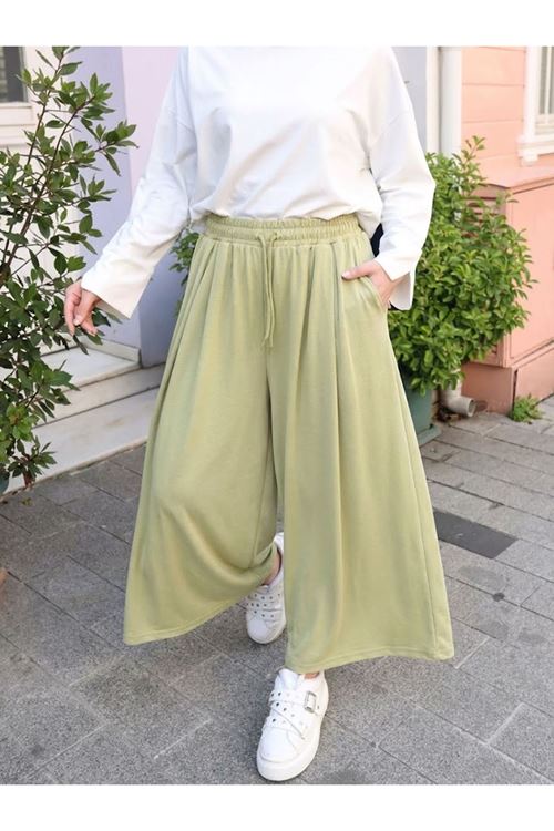 Pileli Oysho Pantolon-Mint