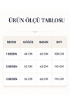 Arka A Pile Uzun Tunik-Bej