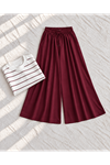 Pileli Oysho Pantolon-Bordo