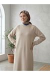 Reglan Kol Oysho Elbise-Bej