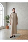 Reglan Kol Oysho Elbise-Bej