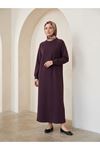 Reglan Kol Oysho Elbise-Bordo
