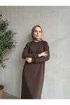 Reglan Kol Oysho Elbise-Kahve