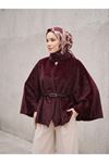 Tek Düğme Golden Fox Panço-Bordo
